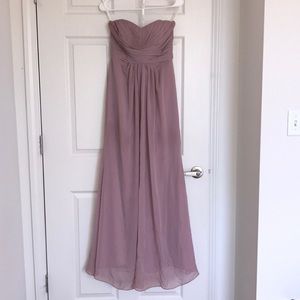 Davids Bridal Bridesmaid Dress Quartz
